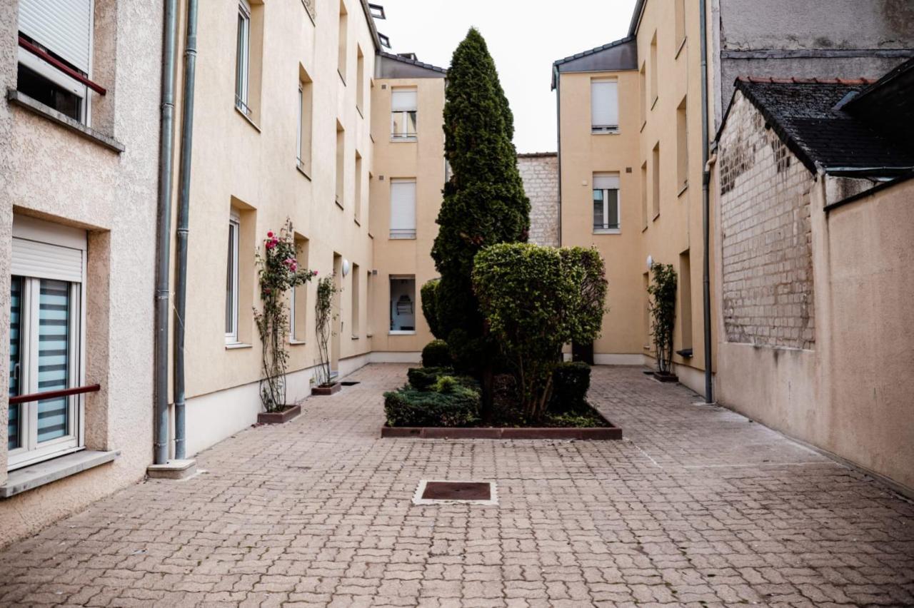 Reims : Aux Biscuits Roses Apartment Exterior foto